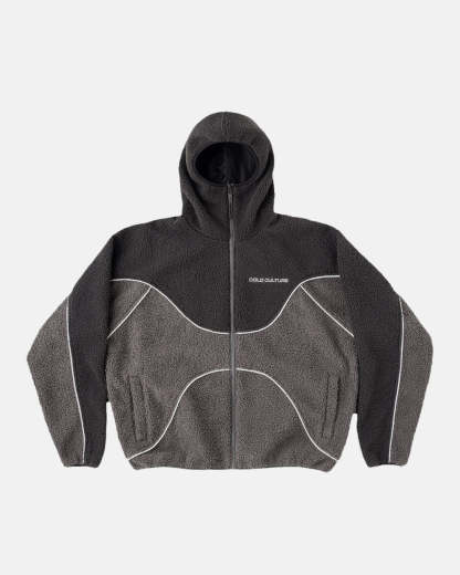 NO RISK FLEECE JACKET HEAVY GREY/DUST GREY