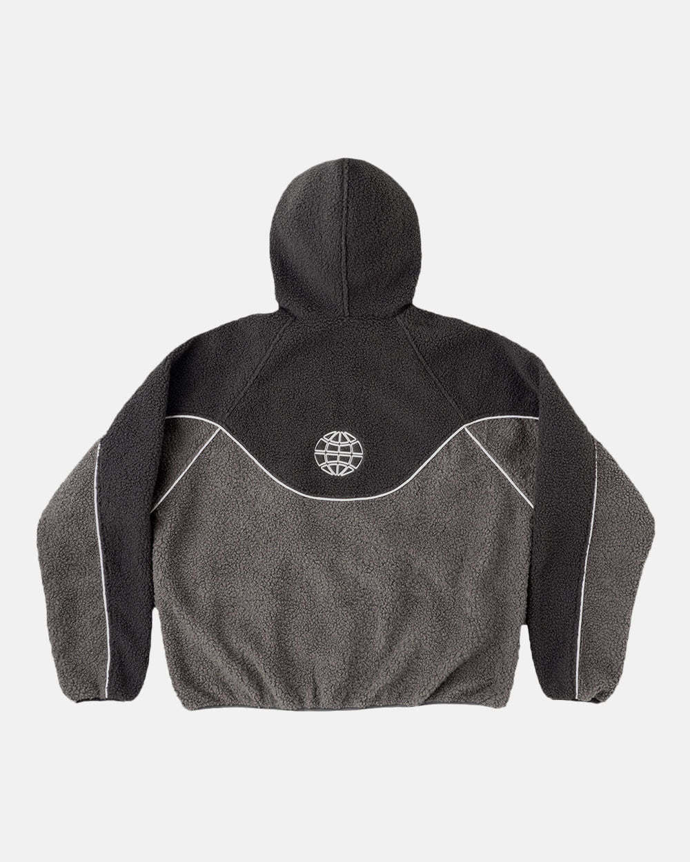 NO RISK FLEECE JACKET HEAVY GREY/DUST GREY