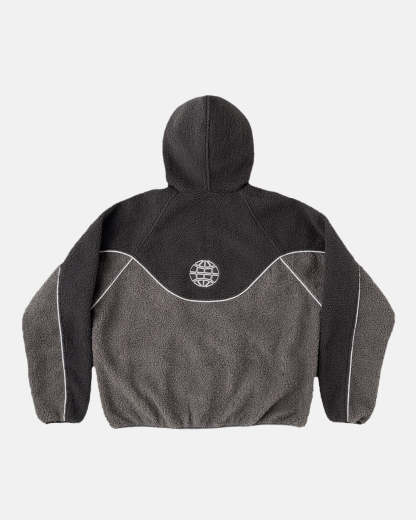 NO RISK FLEECE JACKET HEAVY GREY/DUST GREY