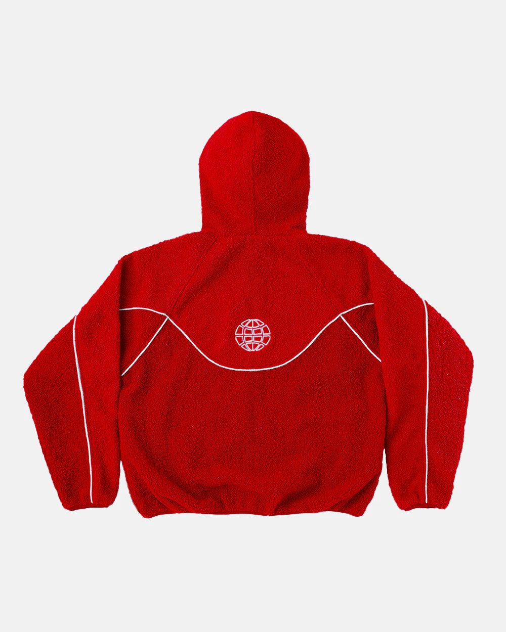 NO RISK FLEECE JACKET VIVID RED