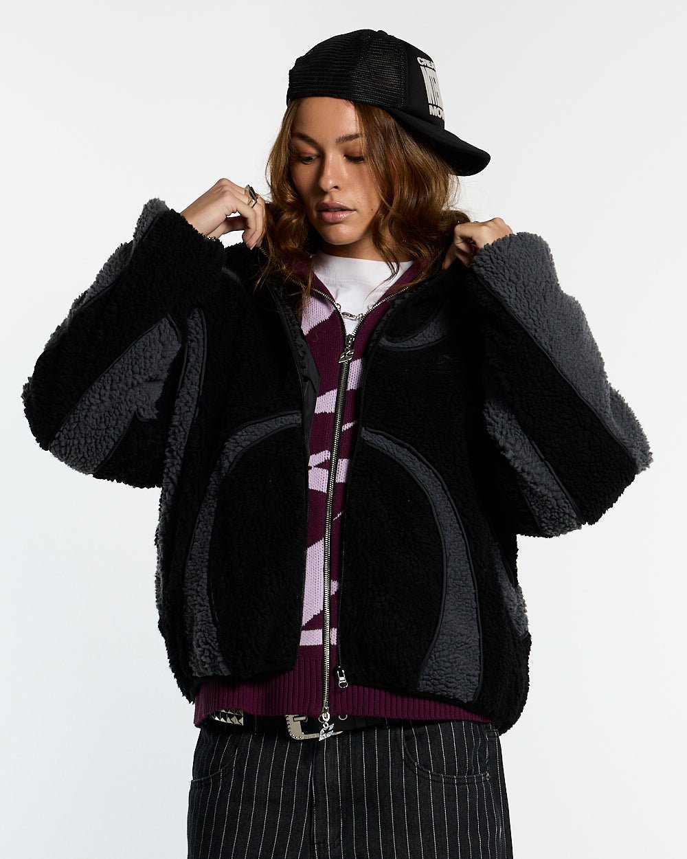 TAKE OFF FLEECE BLACK