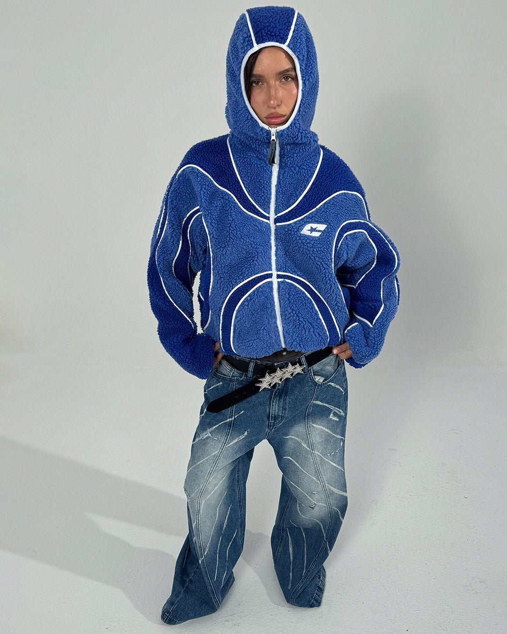 TAKE OFF FLEECE BLUE