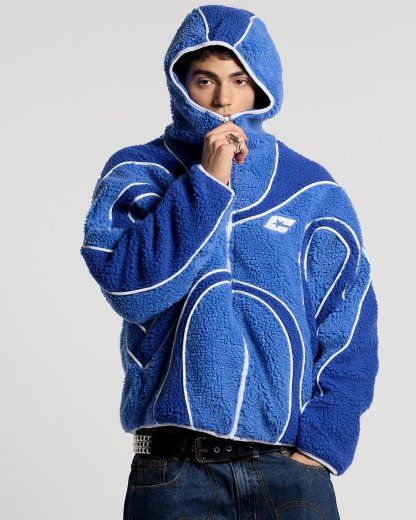 TAKE OFF FLEECE BLUE