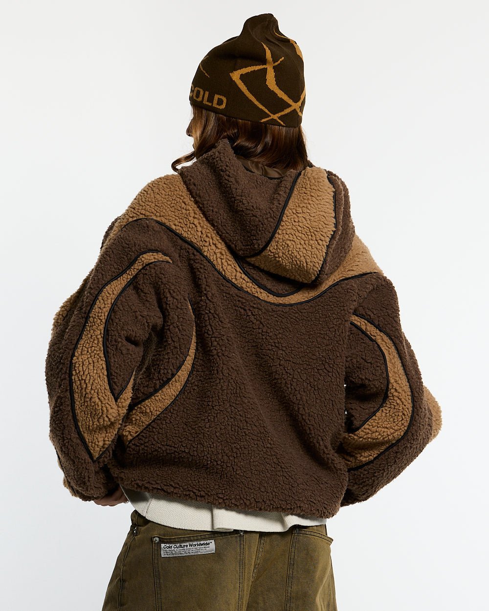 TAKE OFF FLEECE BROWN