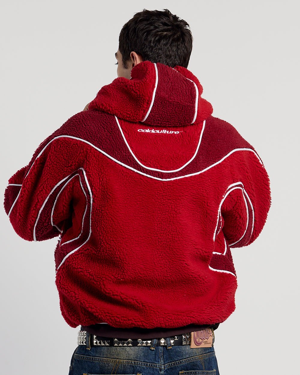 TAKE OFF FLEECE RED