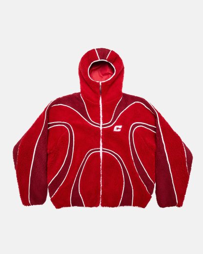 TAKE OFF FLEECE RED