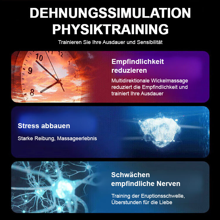 🔇 Ultra-leise (<35dB) + 10 Vibrationsmodi | Diskret & praktisch, für zu Hause & unterwegs🚗