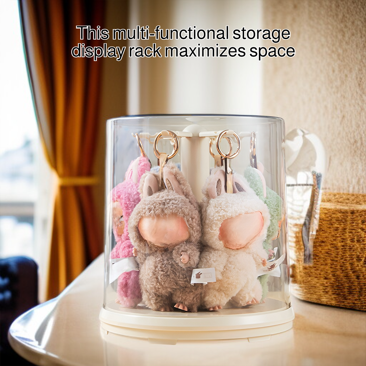 Multi-functional Storage Display Rack