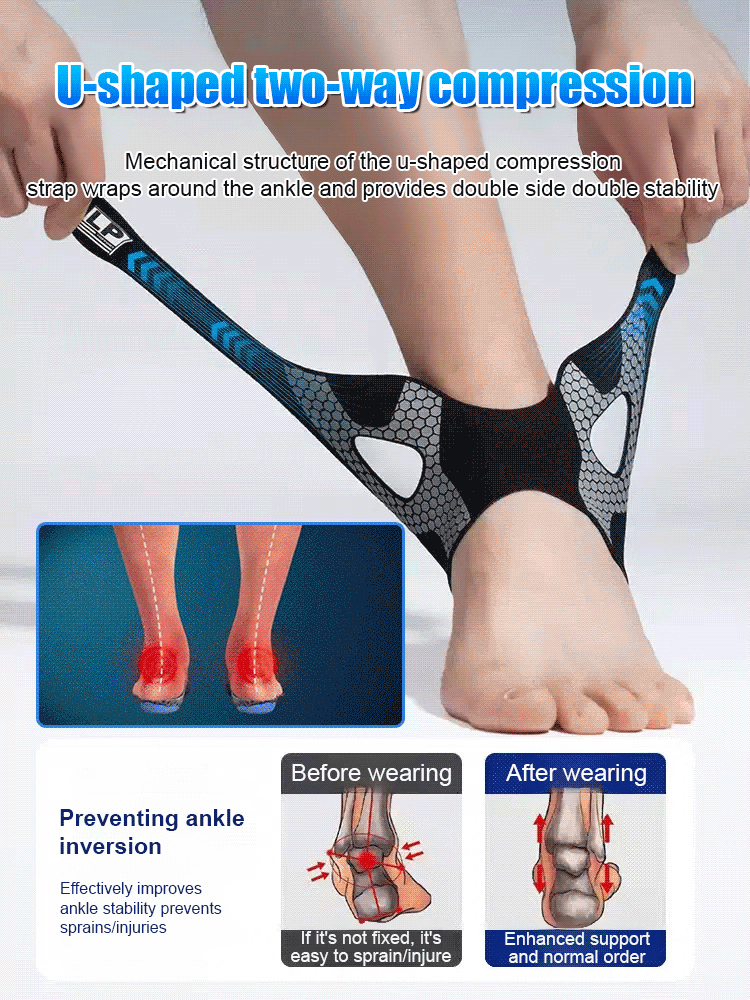 SUPPORT Honeycomb Elastic Ankle Support 🦶 | German Red Dot Award Design 🏆