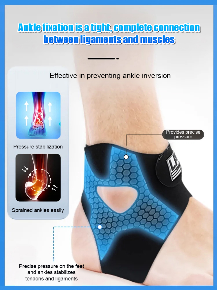 SUPPORT Honeycomb Elastic Ankle Support 🦶 | German Red Dot Award Design 🏆