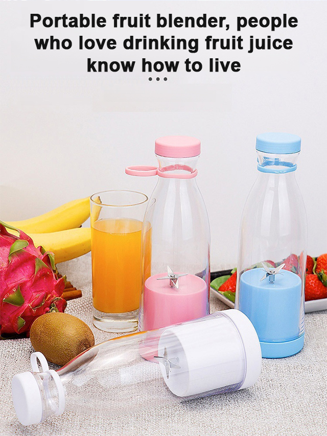 🍎Portable Juicer Cup🥤 Food-grade Material, Juices in 40 Seconds