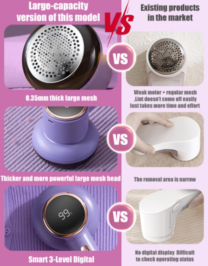 🧥Powerful Suction and Shaver All-in-One Lint Remover｜Suction and Shaver for Easier Cleaning✨