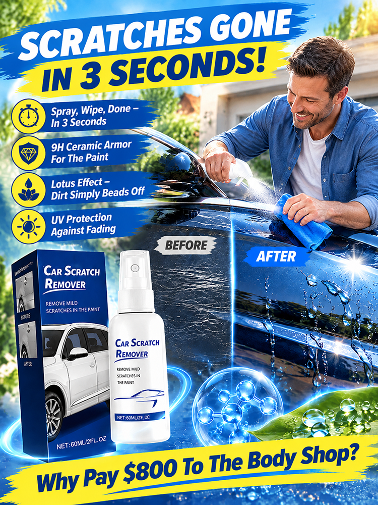 [Dealership-Quality] Car Scratch Repair Spray [Restore Your Car to Like-New in Seconds] [Buy One, Get One Free]