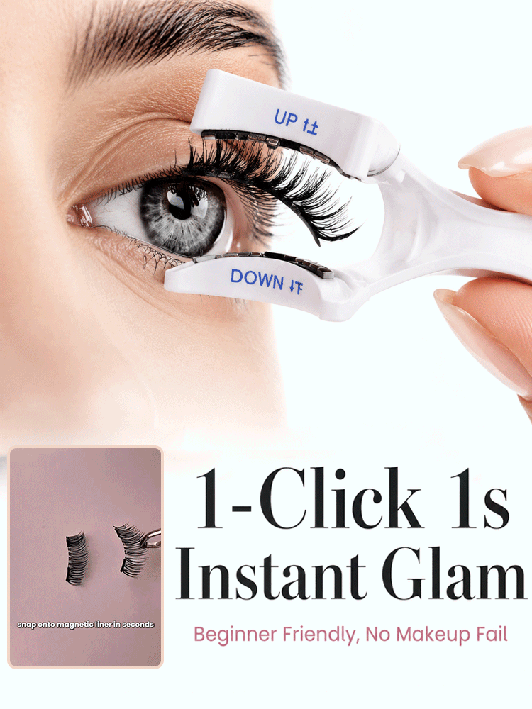 【2026 Hot Selling Magnetic False Eyelashes】[1-Second Makeup Application & Portable Storage Box] Magnetic False Eyelash Set【Apply in 1 second—suitable for everyone! Reusable up to 200 times!】