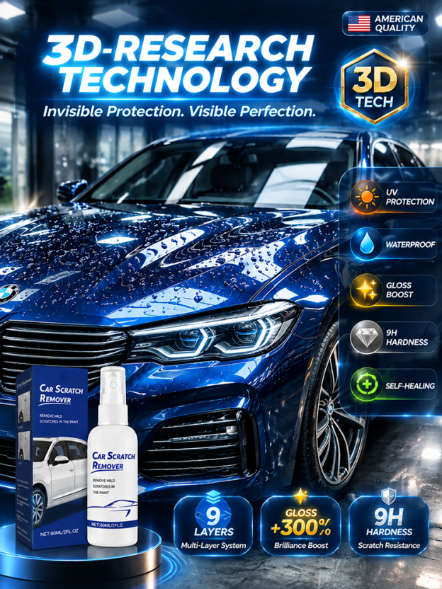 [Dealership-Quality] Car Scratch Repair Spray [Restore Your Car to Like-New in Seconds] [Buy One, Get One Free]
