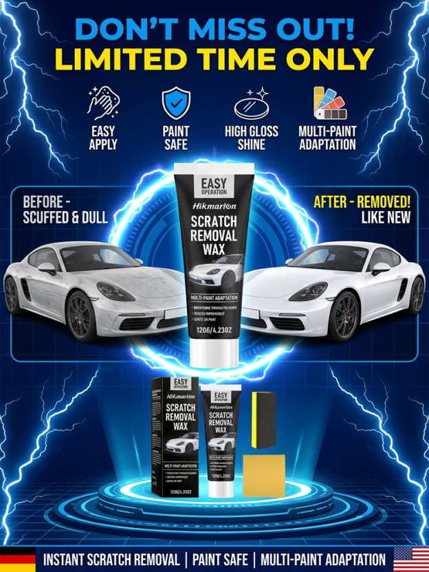 Car Scratch Repair and Detailing Kit【Repair, coating, and brightening in one】