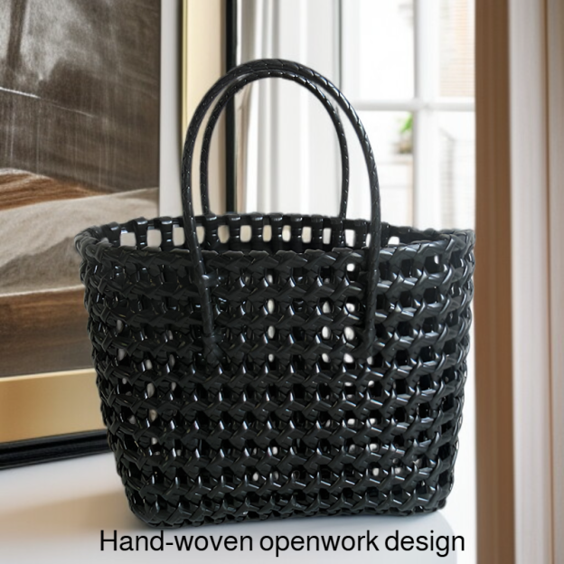  Hollow Woven Handheld Basket