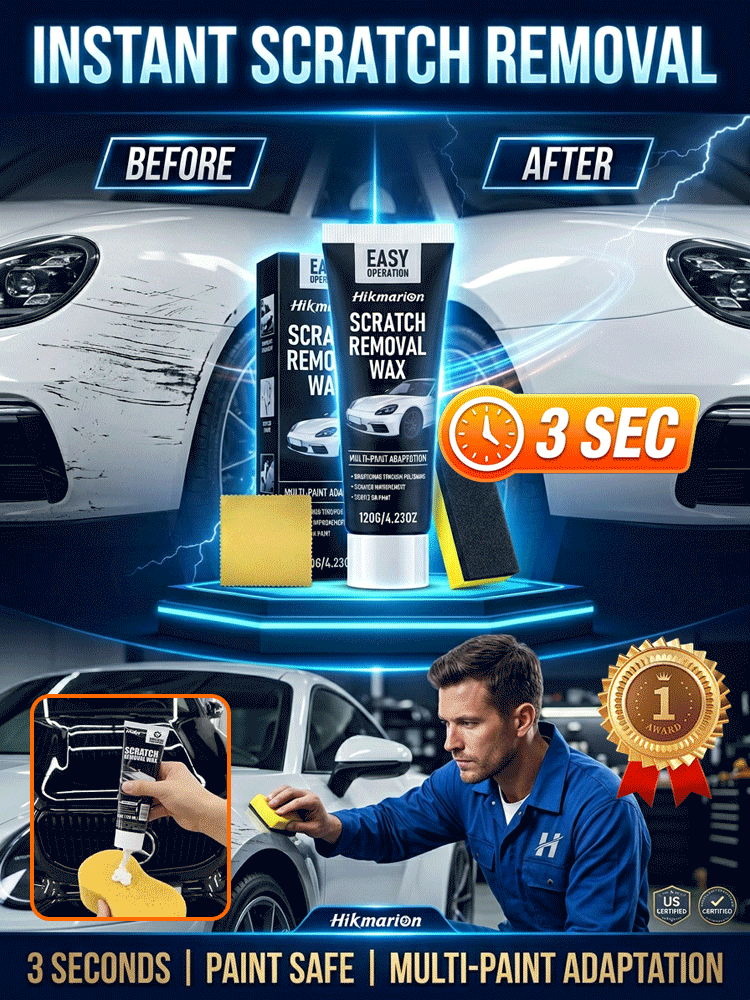 Car Scratch Repair and Detailing Kit【Repair, coating, and brightening in one】