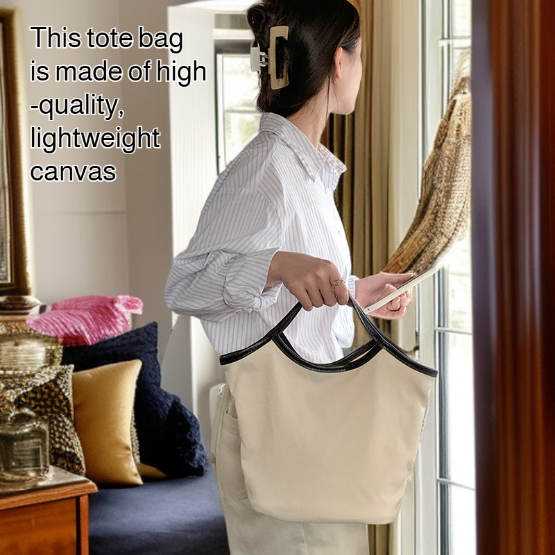 Lightweight Canvas Tote Bag