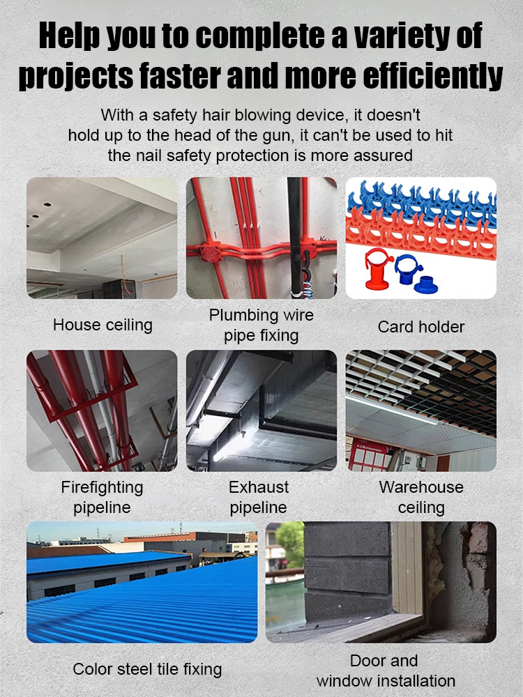 Smart Mini Nailer [Easily penetrates 8mm steel nails, suitable for all materials]