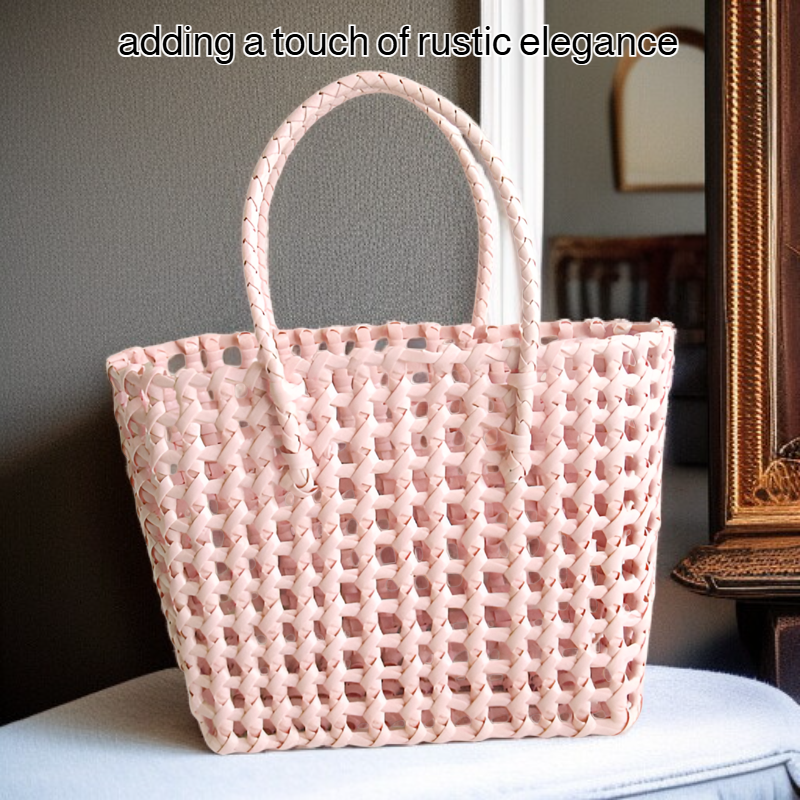  Hollow Woven Handheld Basket