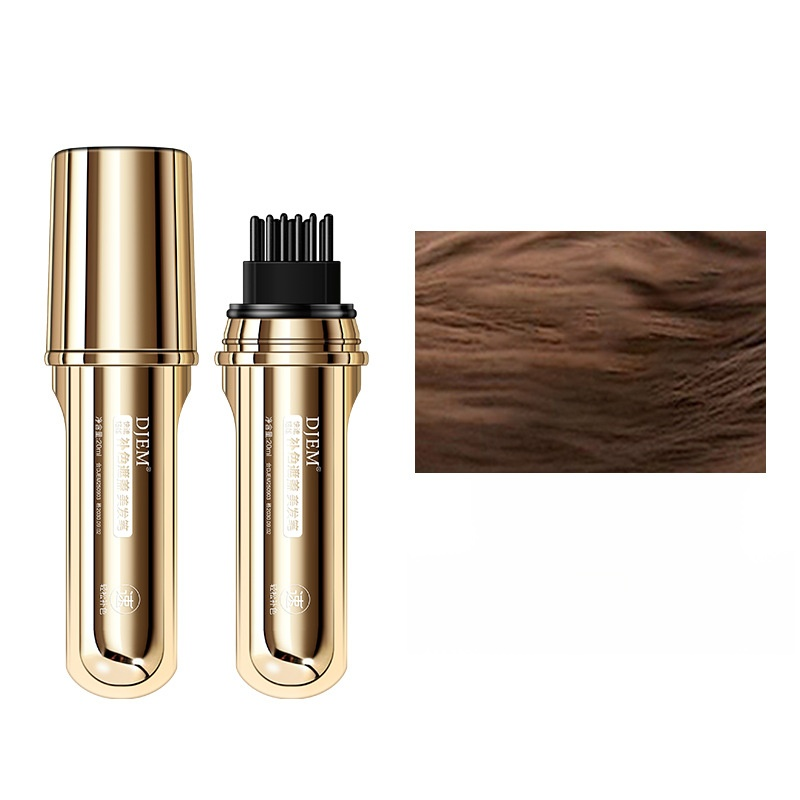 Long-lasting hair coloring stick to cover gray hair【Coveres gray hair in 3 seconds, one razor can be used 160 times!】