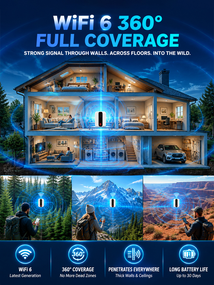 No contracts, no SIM cards, and no hidden fees—pay once for lifetime data access and say goodbye to hefty monthly broadband bills.