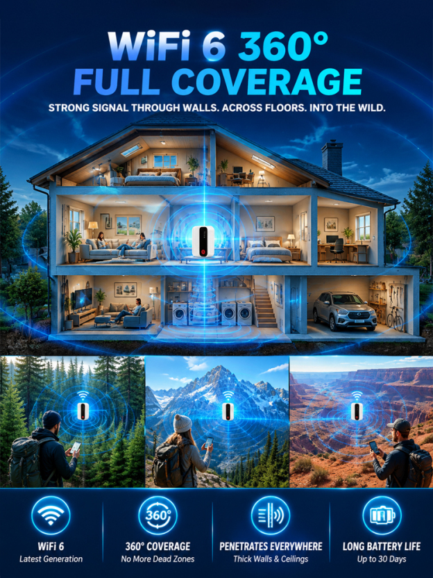 No contracts, no SIM cards, and no hidden fees—pay once for lifetime data access and say goodbye to hefty monthly broadband bills.