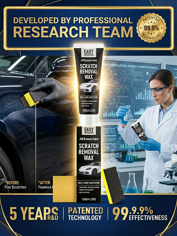 Car Scratch Repair and Detailing Kit【Repair, coating, and brightening in one】