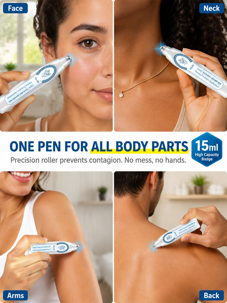 【Buy 1 Get 1 Free for a Limited Time!】[Painless and Precise Removal of Warts] Skin Repair Pen that Removes Warts with a Roll，Suitable for both men and women, proven effective!