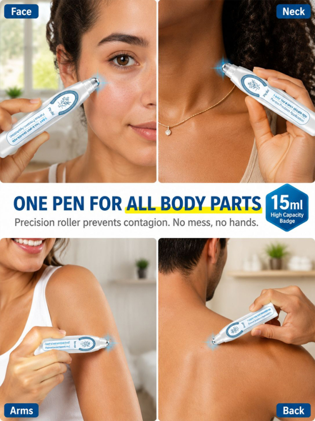 【Buy 1 Get 1 Free for a Limited Time!】[Painless and Precise Removal of Warts] Skin Repair Pen that Removes Warts with a Roll，Suitable for both men and women, proven effective!