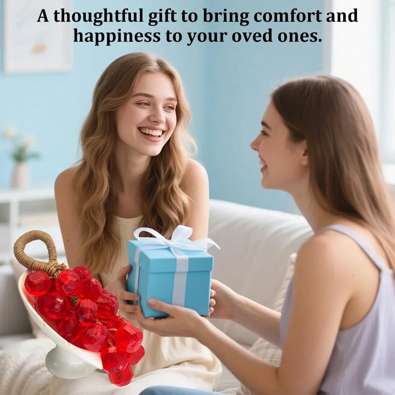 🔥Christmas Sale-Only $11/Each🔥Personalized Original Handmade Crystal Grape Soap Gentle Cleansing Soap  (Single string: 25 pieces)