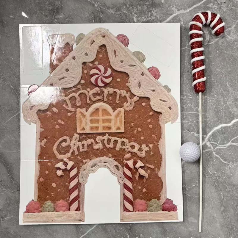 🔥LAST DAY 50% OFF 🎅Christmas Gingerbread Golf Game Set