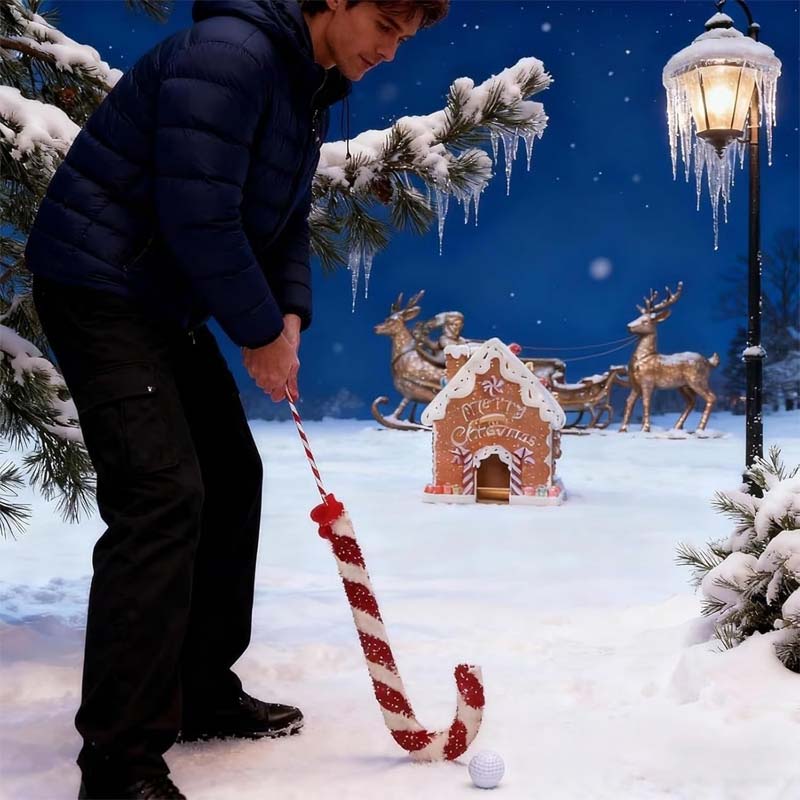 🔥LAST DAY 50% OFF 🎅Christmas Gingerbread Golf Game Set