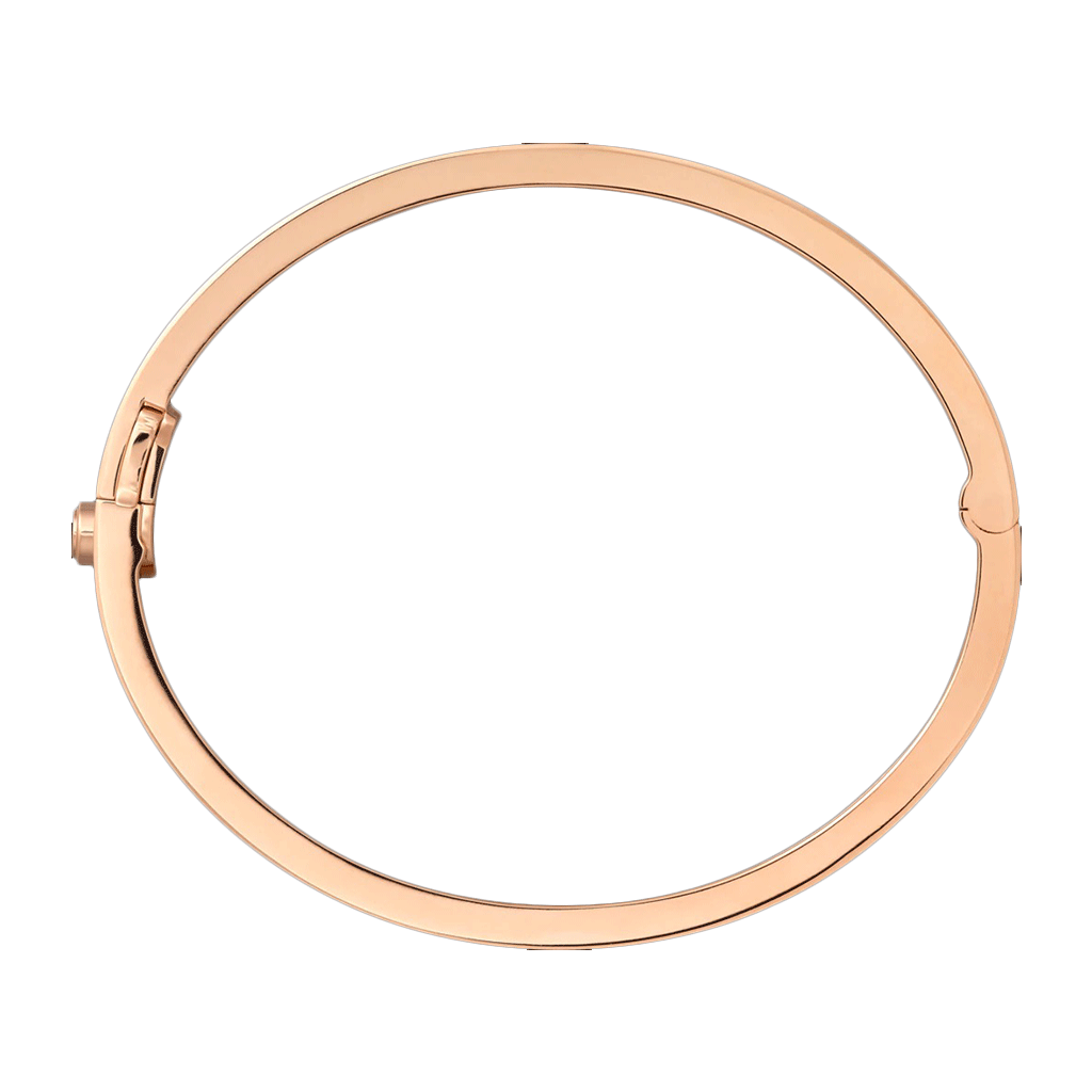 Amour Pavé Bracelet, Rose Gold