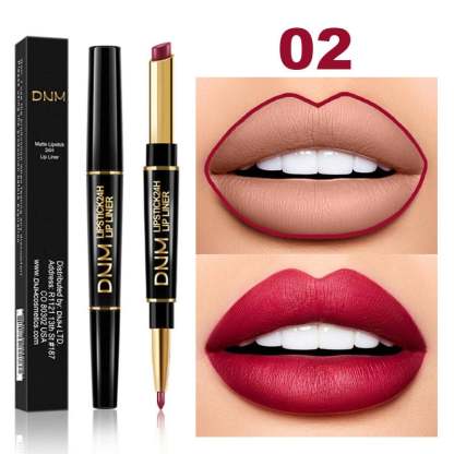 🔥2-in-1 Waterproof Lipstick Lip Liner-SLOOSELYK