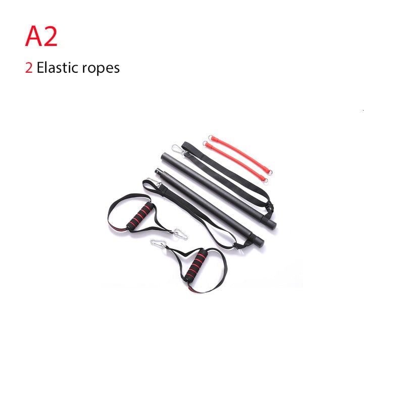 Body Workout Trainer Bar with Resistance Bands-SLOOSELYK