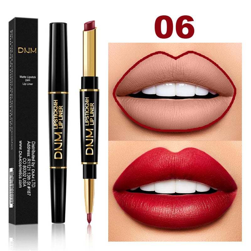 🔥2-in-1 Waterproof Lipstick Lip Liner-SLOOSELYK