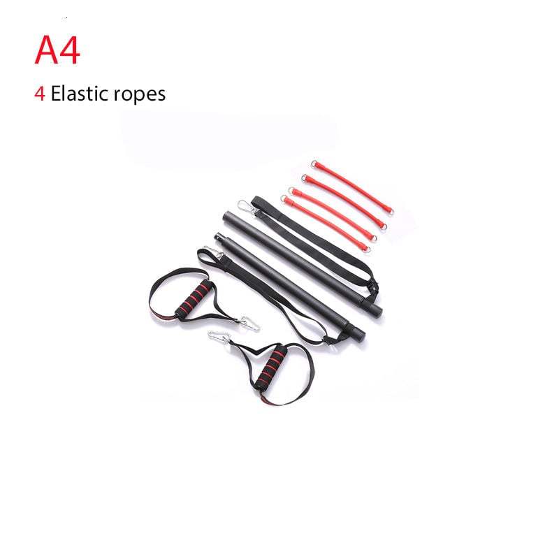 Body Workout Trainer Bar with Resistance Bands-SLOOSELYK