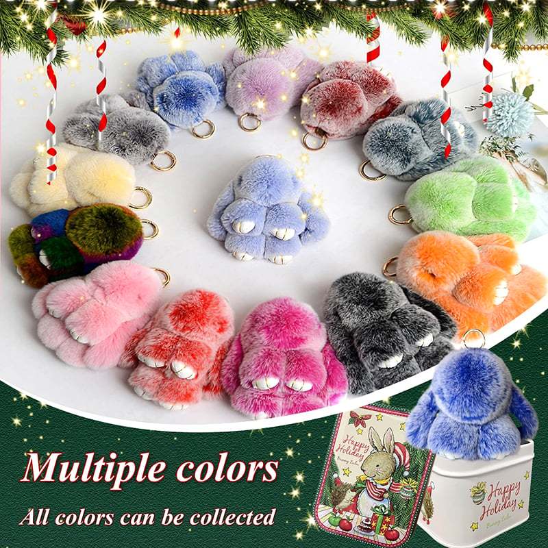 🐣 Hot Easter Sale 🎉Handmade Soft Bunny PomPom Charms🐰