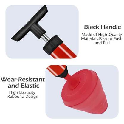 Toilet Clog Remover Tool,Swift High Pressure Drain,for Bathroom,Unclogging Sinks, Kitchen Drains