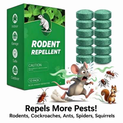 🐭12- Pack Popular Natural Rodent Repellent Balls