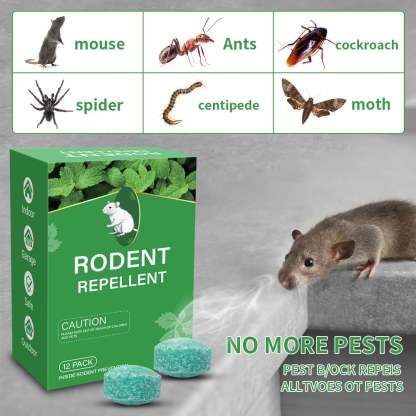 🐭12- Pack Popular Natural Rodent Repellent Balls