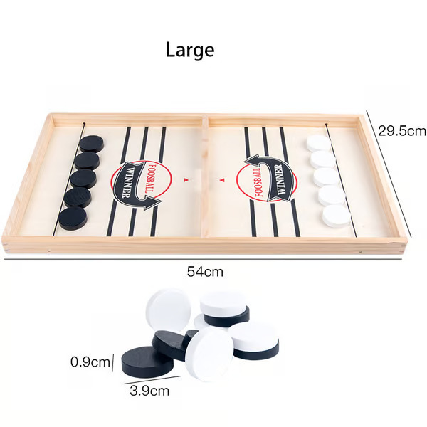 Best Interactive Game Ever - Fast Sling Puck Game - Gift For Family, Friends, Children