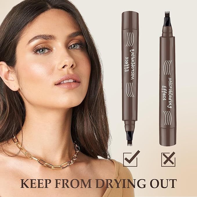 🔥BUY 1 GET 1 FREE JUST $6.99 EACH🔥2024 Upgraded Natural Brows Eyebrow Pen-SLOOSELYK
