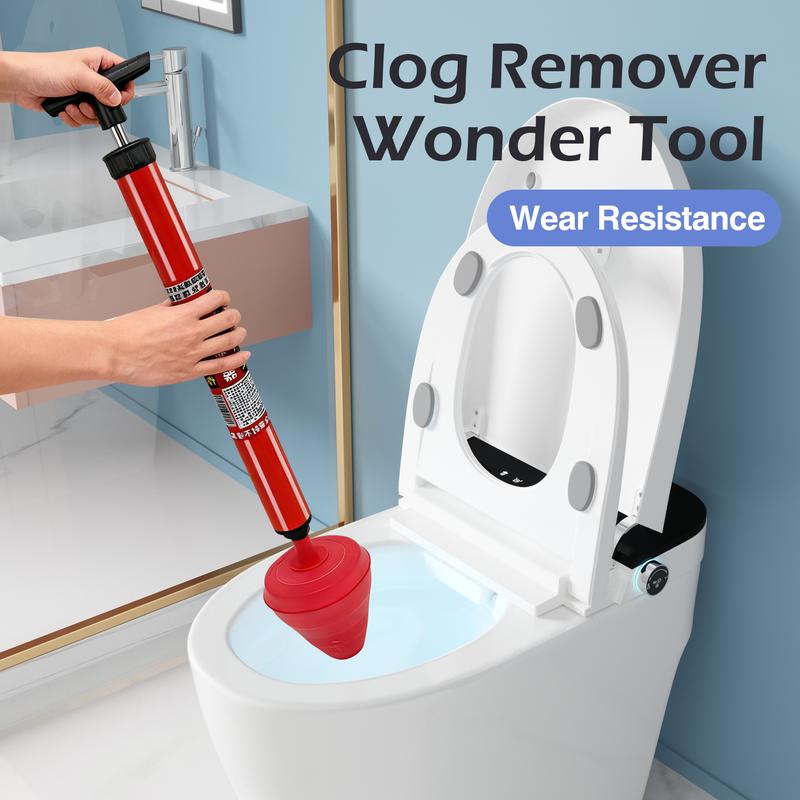 Toilet Clog Remover Tool,Swift High Pressure Drain,for Bathroom,Unclogging Sinks, Kitchen Drains