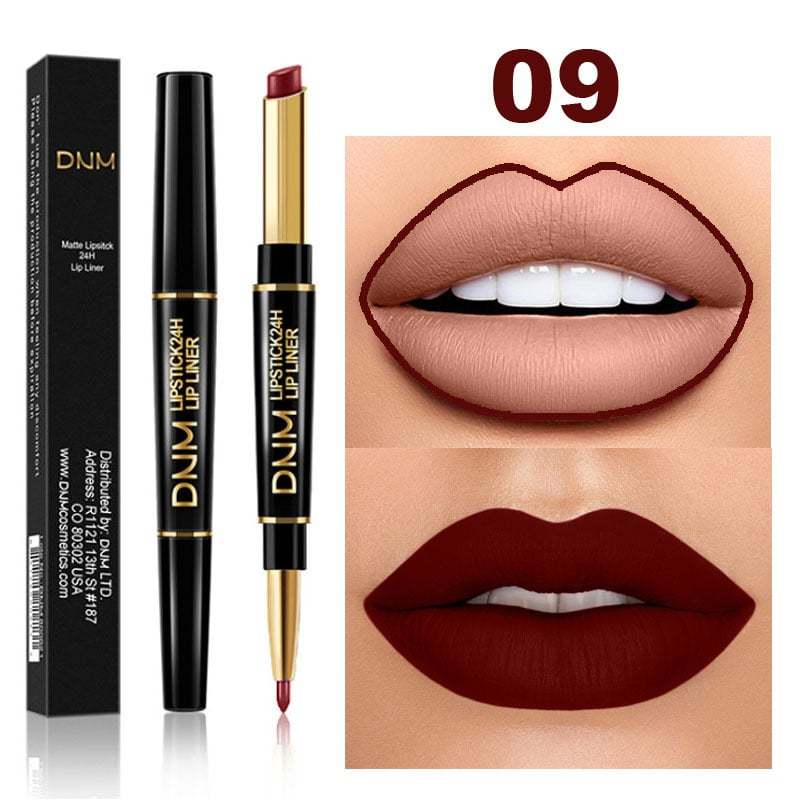 🔥2-in-1 Waterproof Lipstick Lip Liner-SLOOSELYK