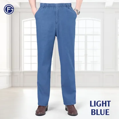 GentsFlex - Flexible Waist Straight Fit Comfort Denim