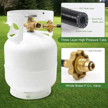 🔥NEW Propane Torch Weed Burner Kit-1.2 meters long-SLOOSELYK