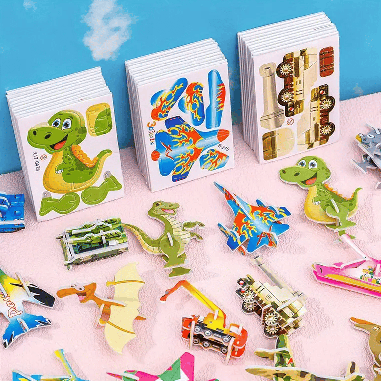 🔥Last Day Only £6.99!🔥Educational 3D Cartoon Puzzle🦖
